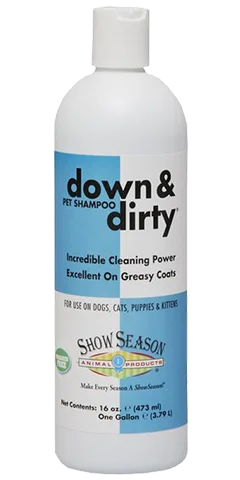 Showseason Down & Dirty Shampoo - 16oz