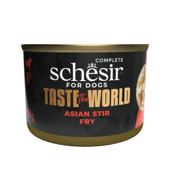 $3.60 ONLY [PWP SPECIAL]: Schesir Taste The World Wet Dog Food (Asian Stir Fry)