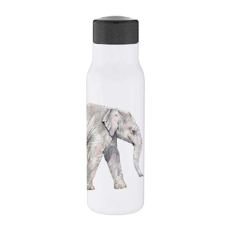 [BT-605] Asian Elephant Siblings Tread Bottle