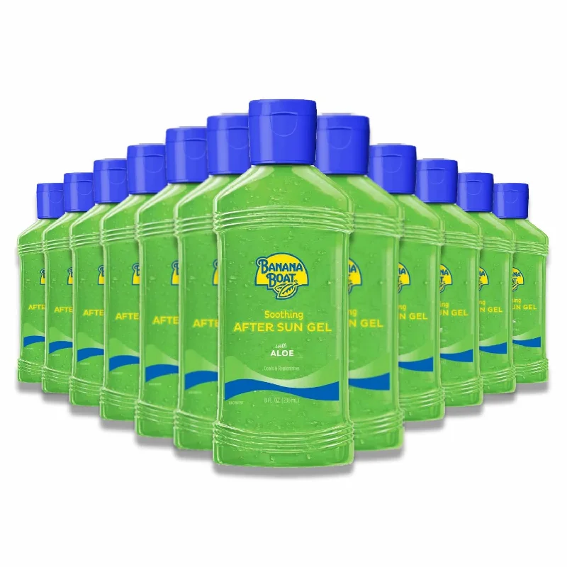 Banana Boat - Aloe After Sun Gel - 8 Oz - 12 Pack