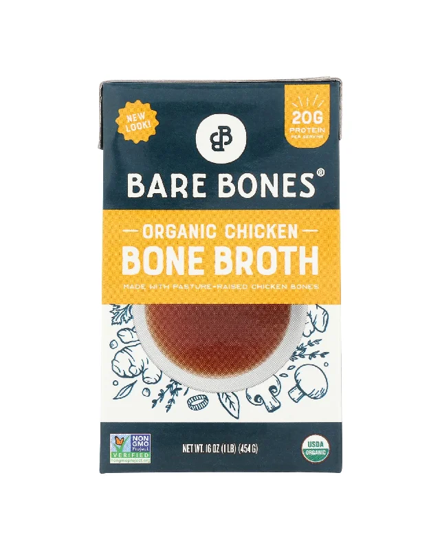 Pasture Raised Organic Chicken Bone Broth