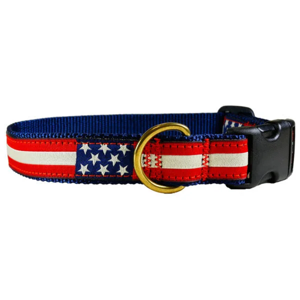 Belted Cow D Collar Retro Flag L 1"