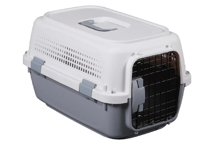 BH 2D PET CARRIER  (M) PLASTIC MAT WITH BOWL SIZE 56.5X36X32.5CM