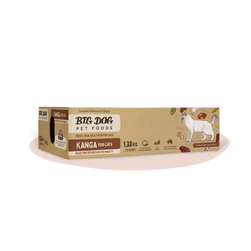 Big Dog Kangaroo Barf Frozen Raw Cat Food