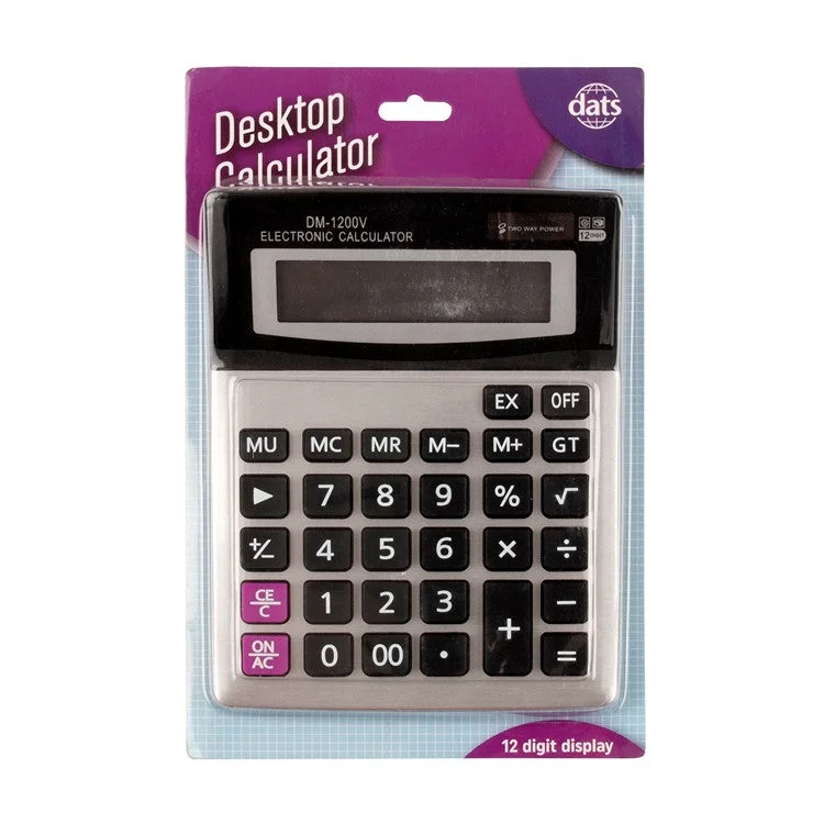 Desktop Calculator, Silver