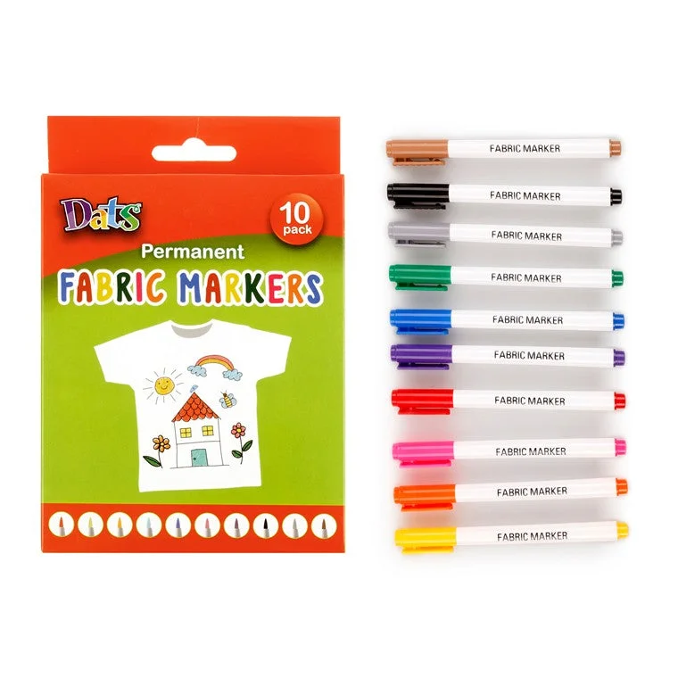 Fabric Markers, 10pk