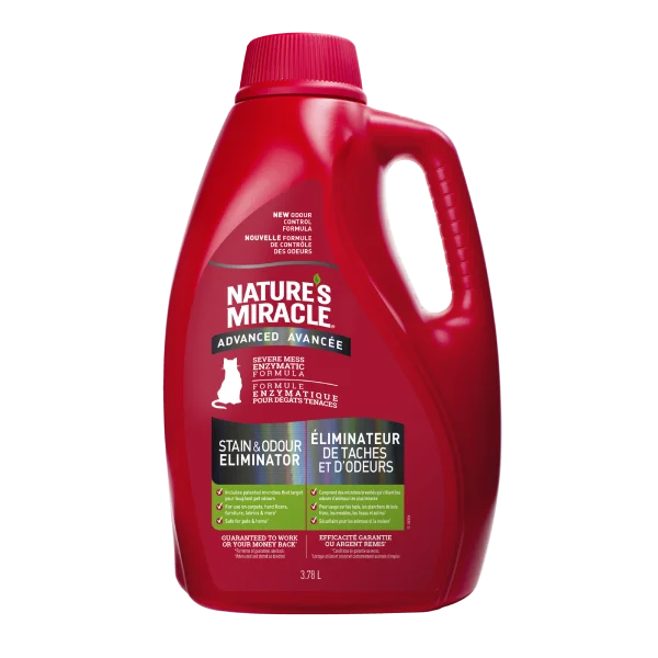 Nature's Miracle Cat Advanced Stain & Odour Remover 3.78 L