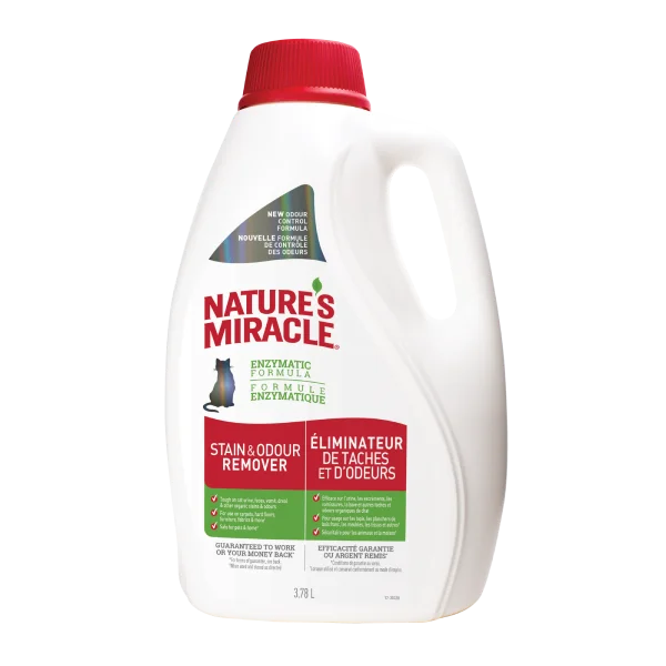 Nature's Miracle Cat Stain & Odour Remover 3.78 L/1 gal