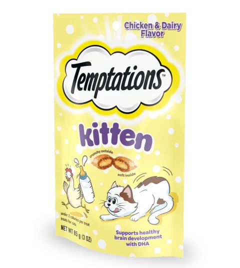 Temptations Kitten Chicken & Dairy Cat Treats