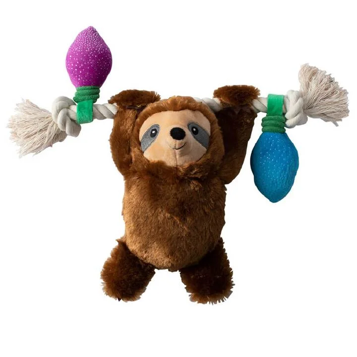 Fringe Dog Toy Holiday Let It Glow