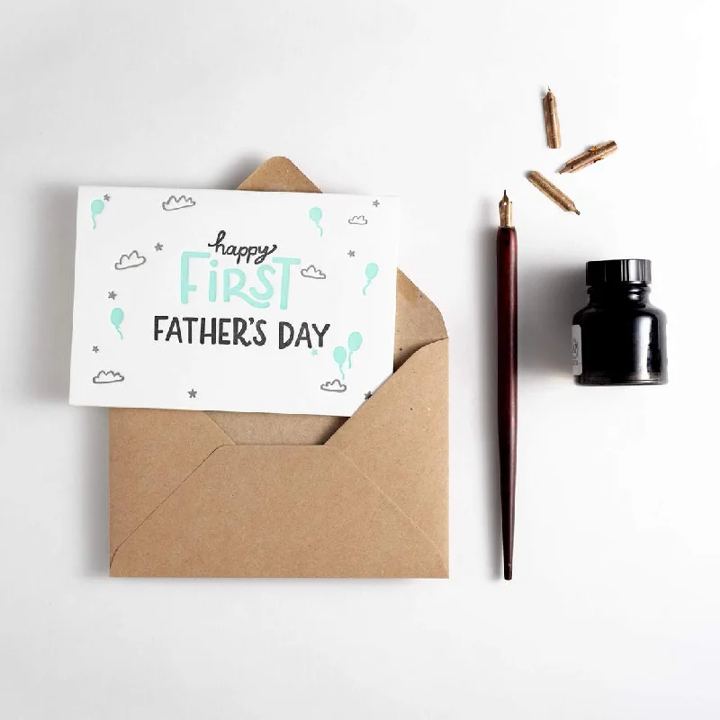 Happy First Father's Day Card