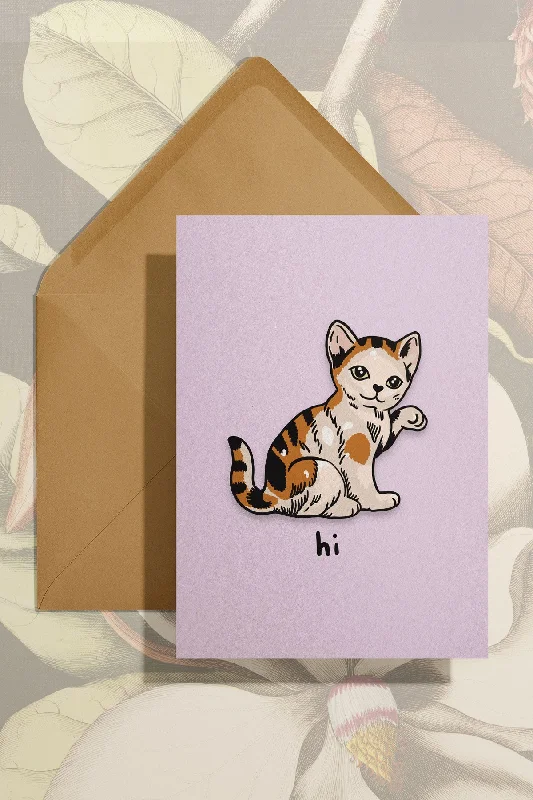 Hi (Tchotchke) Card