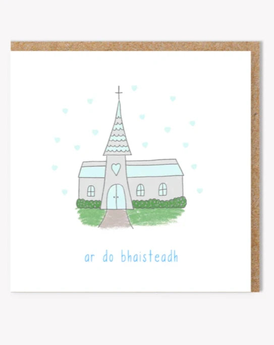 Irish Christening Card | Connect The Dots Design