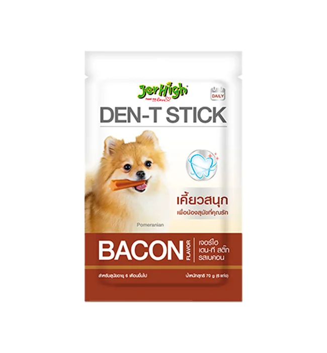 Jerhigh Den T Sticks 70g Bacon