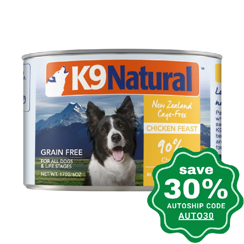 K9 Natural - Canned Dog Food - Chicken Feast - 170G