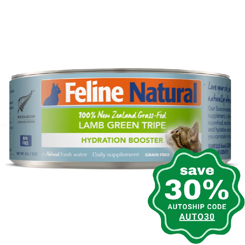 K9 Natural - Feline Natural - Canned Booster for Cat - Lamb Green Tripe - 85G