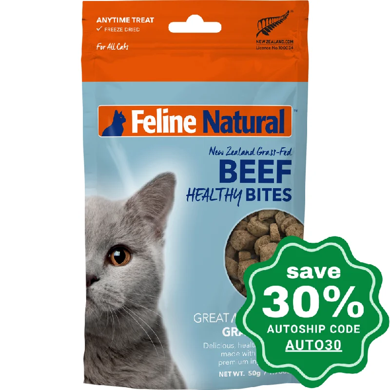 K9 Natural - Feline Natural - Healthy Bites for Cat - Beef - 50G