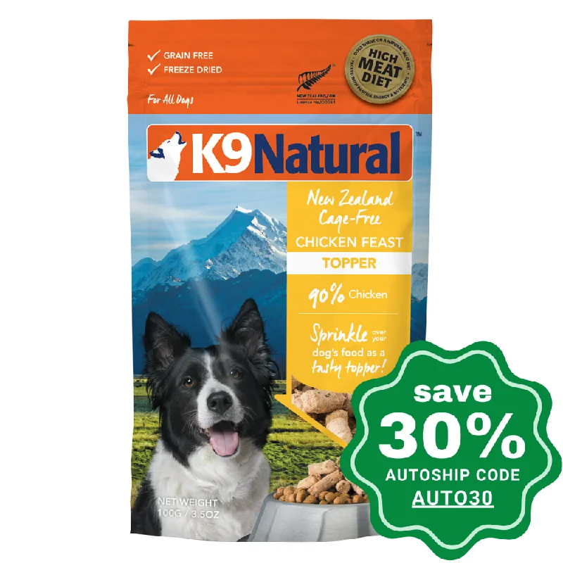 K9 Natural - Topper for Dog - Chicken Feast - 100G