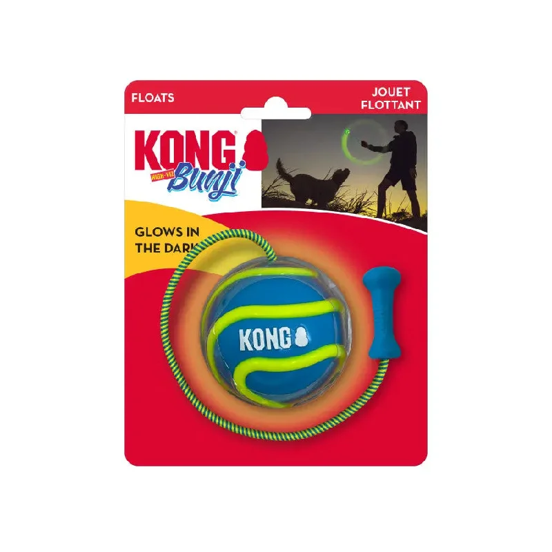 KONG Bunji High-Viz Ball Dog Toy Assorted