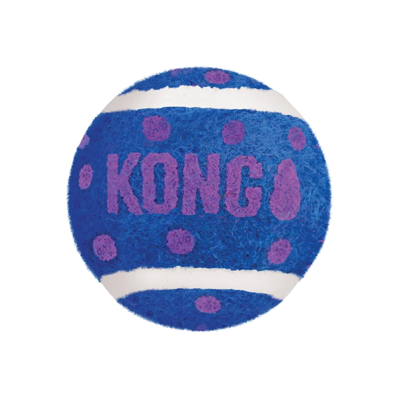 KONG | Cat Toys | Tennis Balls with Bells - 3 Pack