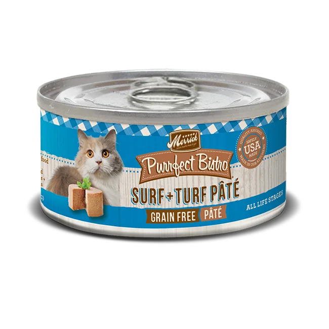 Merrick Purrfect Bistro Surf & Turf Wet Cat Food