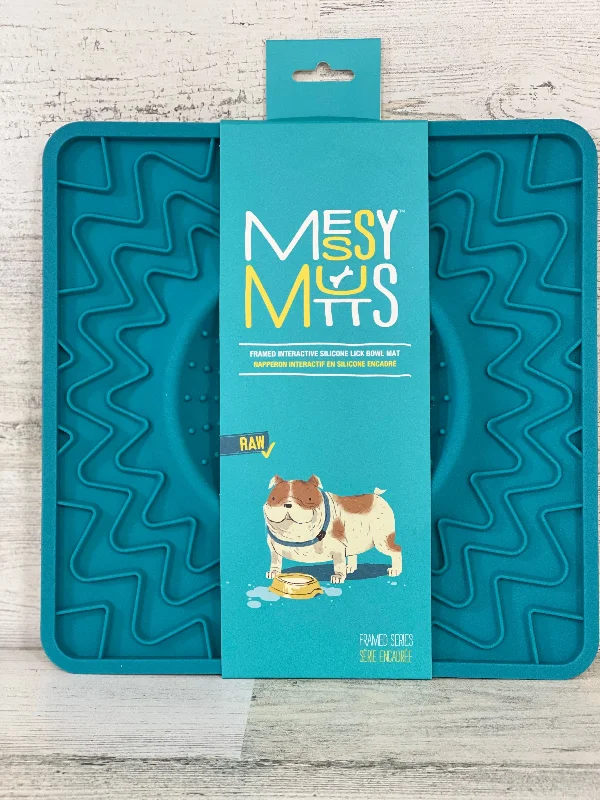 Messy Mutts Silicone Interactive Framed Licking Mat