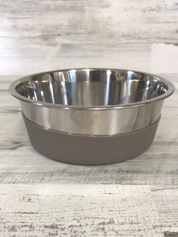 Messy Mutts Stainless Steel Non-Slip Bowl  Large