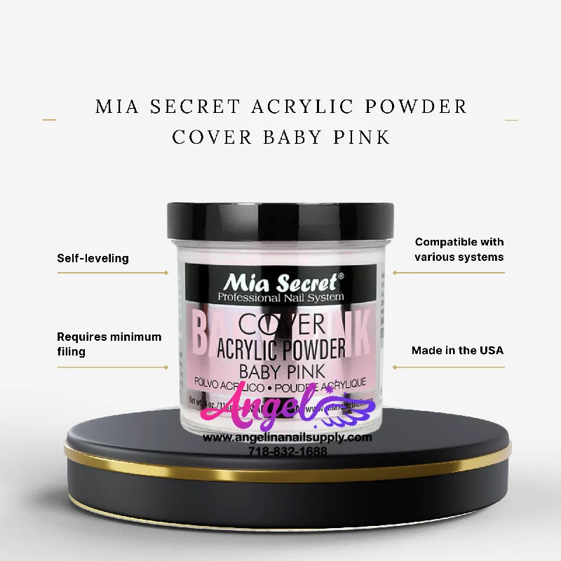 Mia Secret Acrylic Powder Cover Baby Pink 4oz