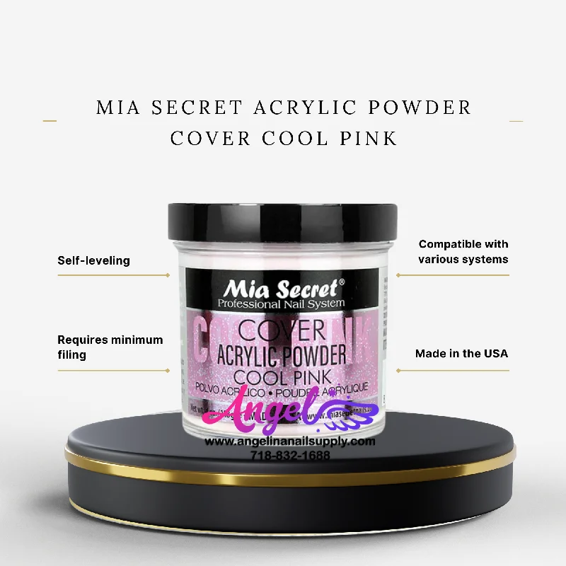 Mia Secret Acrylic Powder Cover Cool Pink 4oz