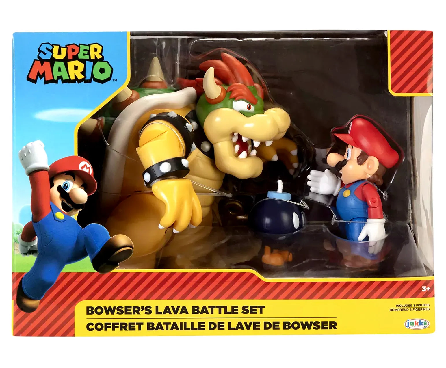 Nintendo Super Mario Bowser Lava Battle Set