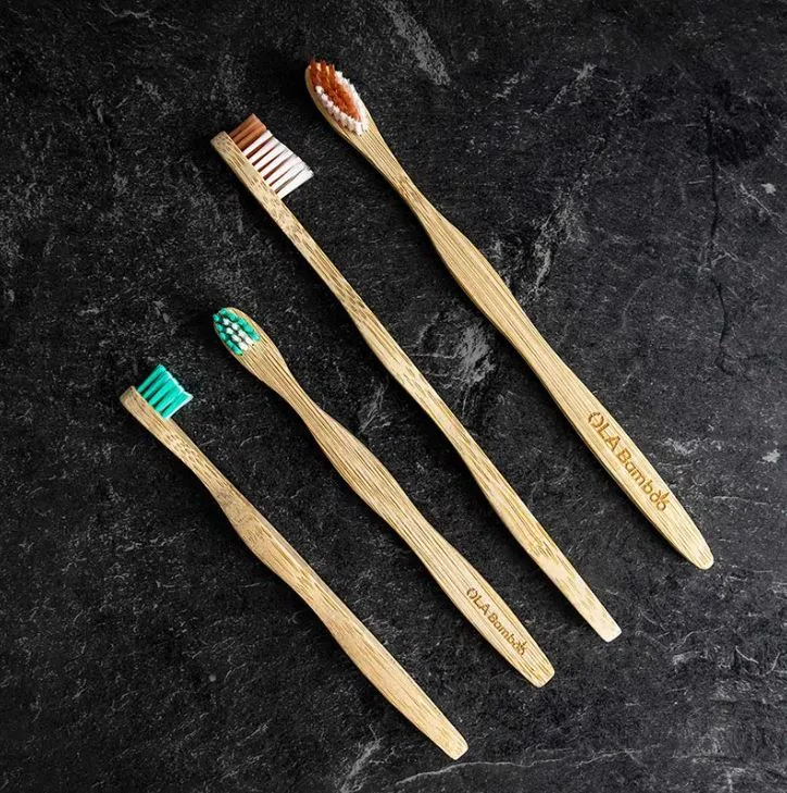 OLA Bamboo - Small Toothbrush - Cats & Small Dogs