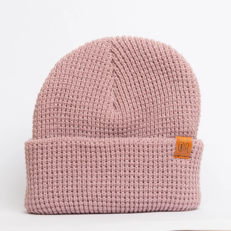 OR Fir Beanie (Pale Rose)