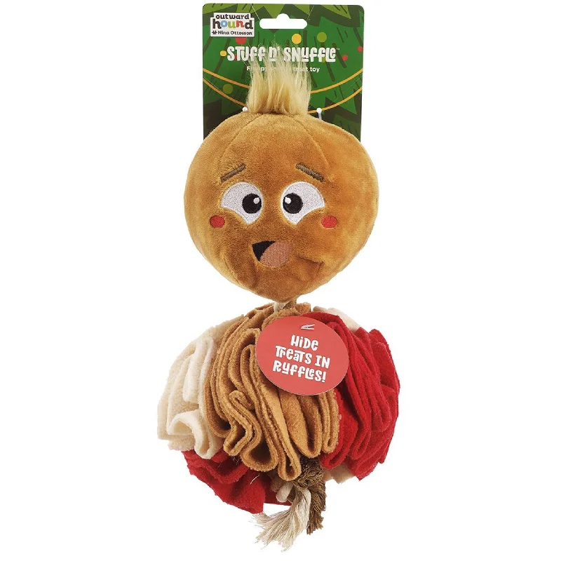 Outward Hound Gingerbread Man Dog Toy