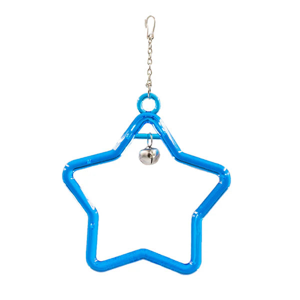 Beaks - Plastic Bird Toy Star Swing