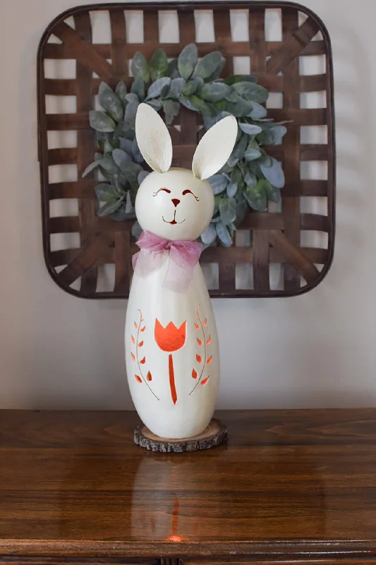 Poppy Bunny  - Large Tall Lit