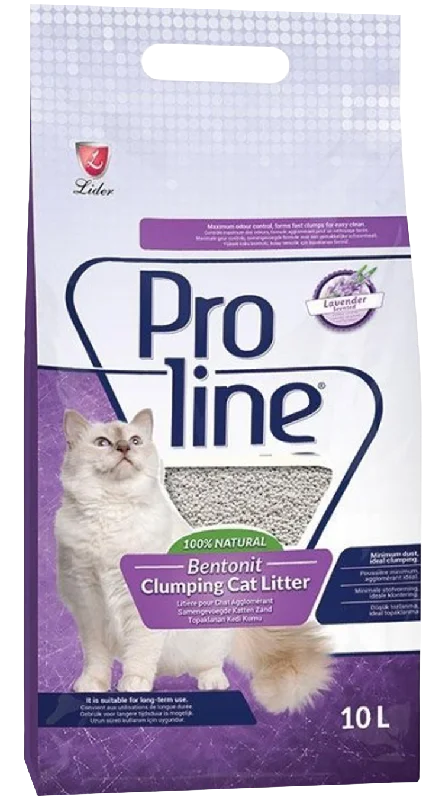 PROLINE CATLITTER CLUMPING LAVENDER SCENT 17KGX2BAG