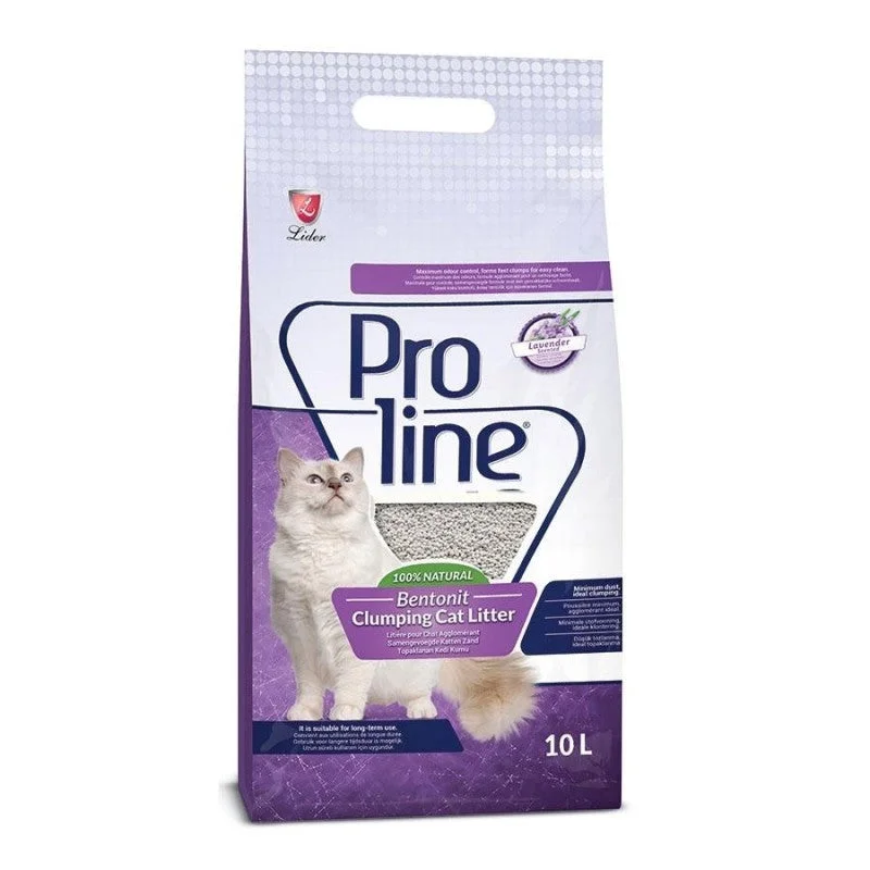 PROLINE CATLITTER NATURAL CLUMPING LAVENDER SCENT 8.5KG