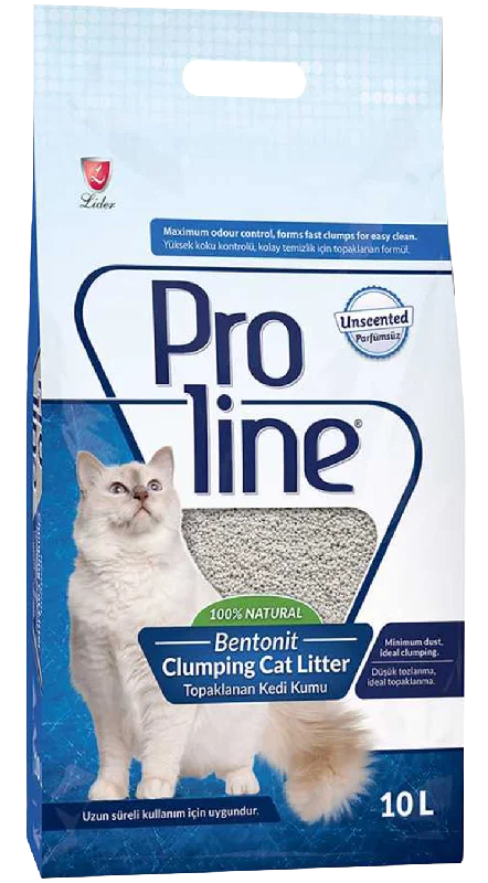 PROLINE CATLITTER NATURAL CLUMPING UNSCENTED 8.5KG