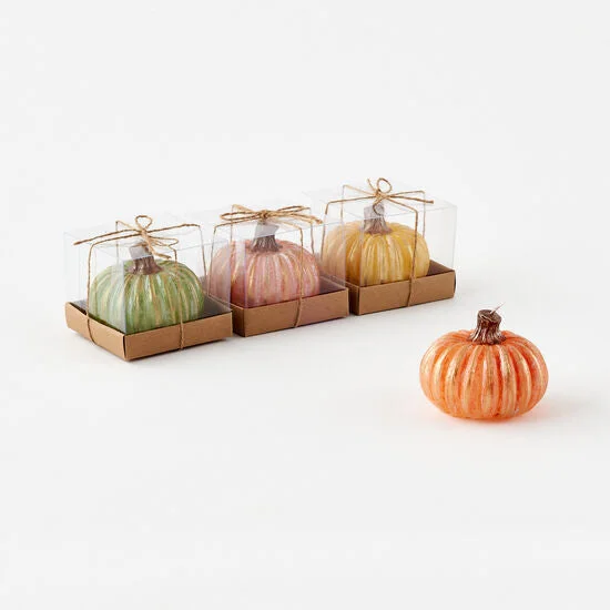 Pumpkin Candle in Gift Box