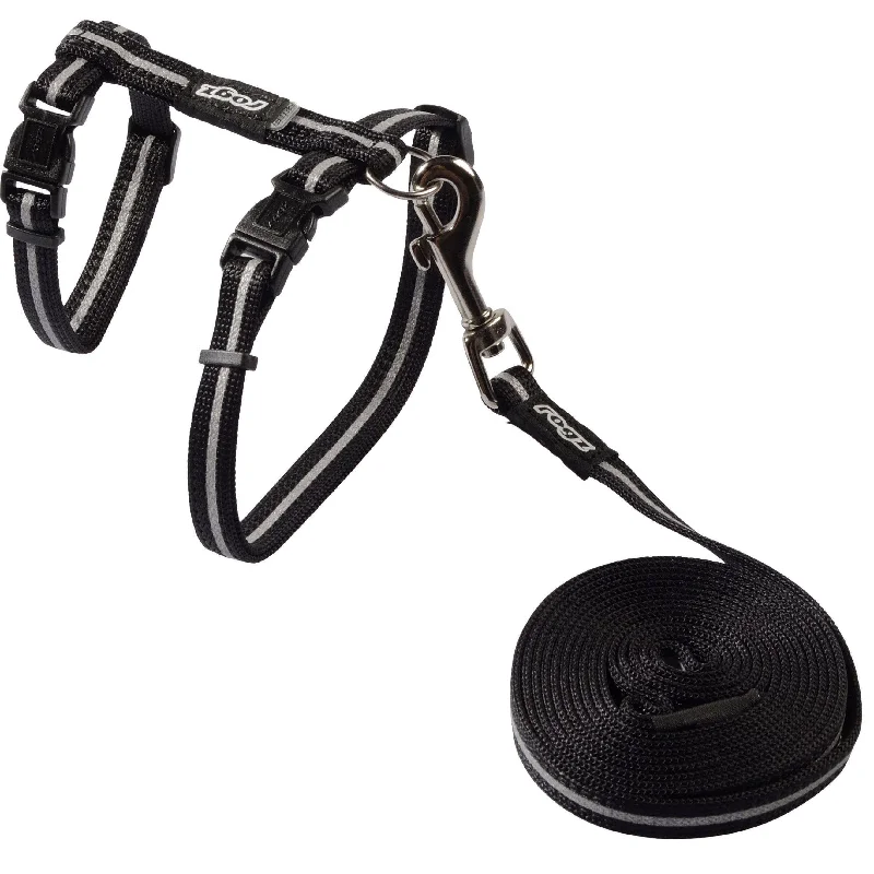 Rogz AlleyCat Extra Small Cat Harness Black