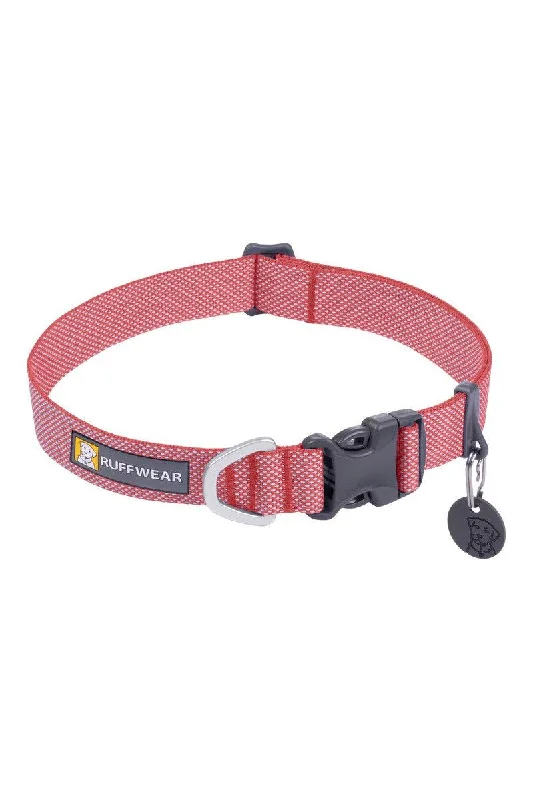 Ruffwear Hi and Light Salmon Pink Dog Collar