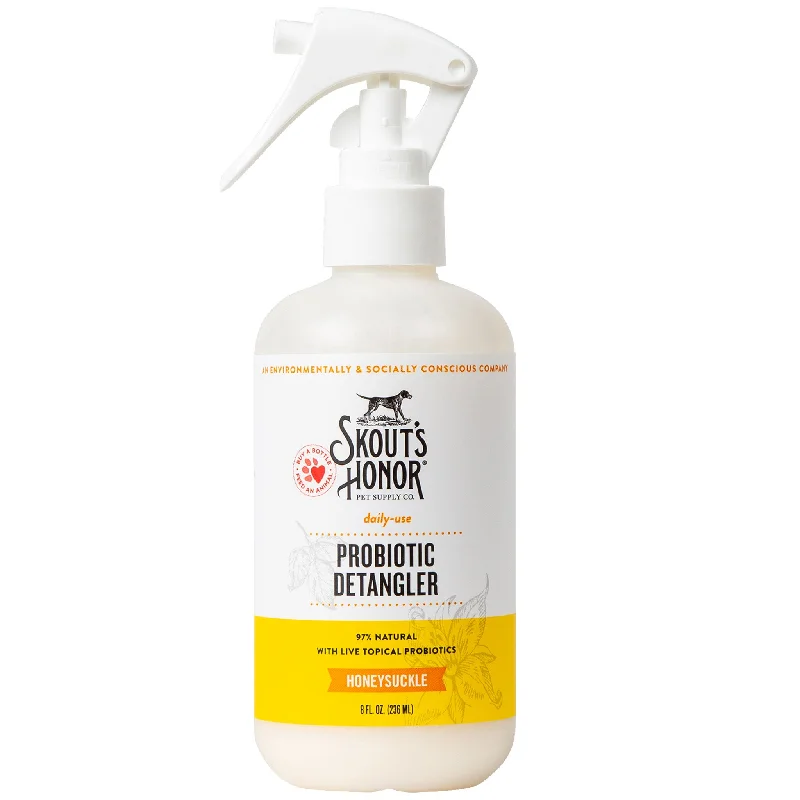 Skout's Honor Detangler Spray Dog Honeysuckle 8 oz