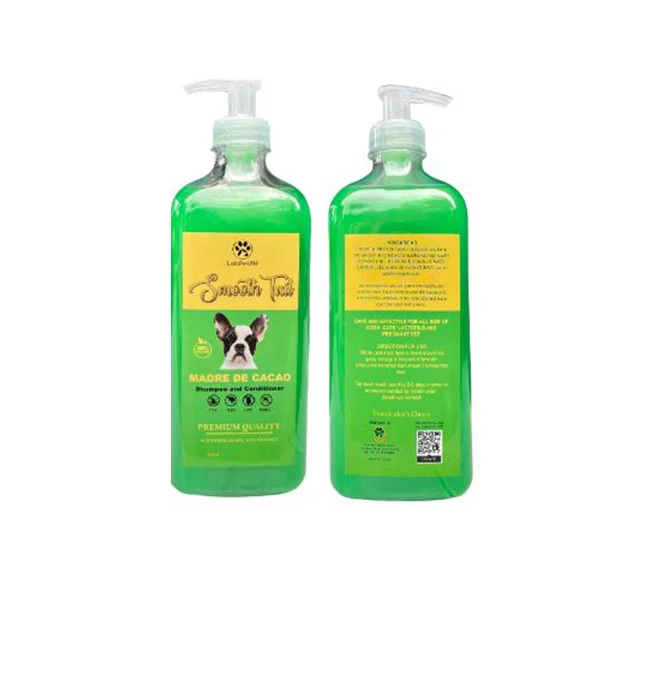 Smooth Tail Madre De Cacao Shampoo and Conditioner Anti Tick and Flee and Lice 500g