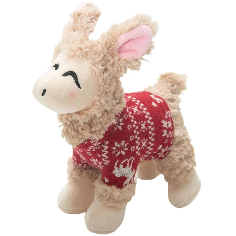 SnugArooz Lady the Llama Dog Toy 10 in