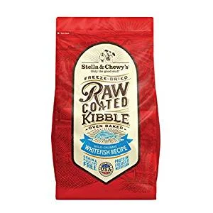 Stella & Chewy's Raw Coated Whitefish Recipe Kibble 22-lb