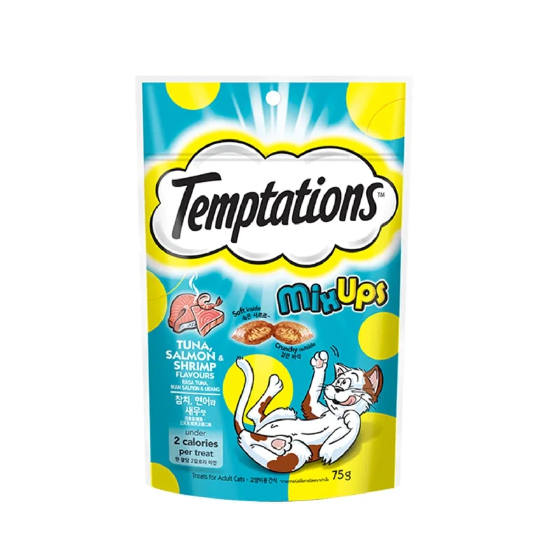 Temptations Cat Treats Mixups Tuna, Salmon & Shrimp