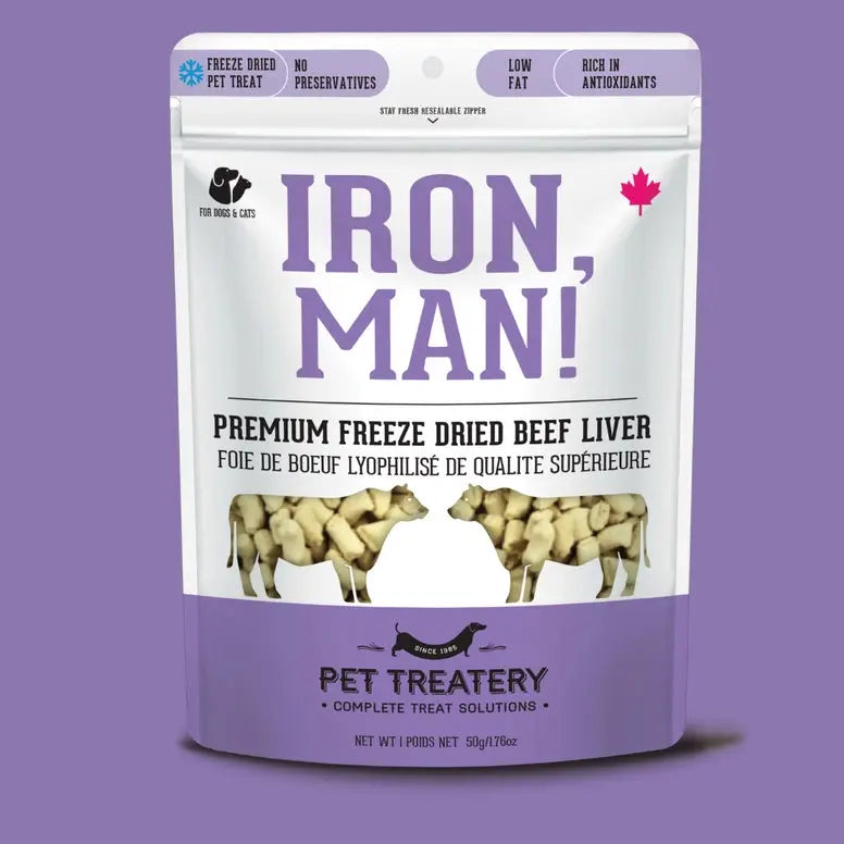 The Granville Island Beef Liver Freeze-Dried Pet Treats 1.7oz