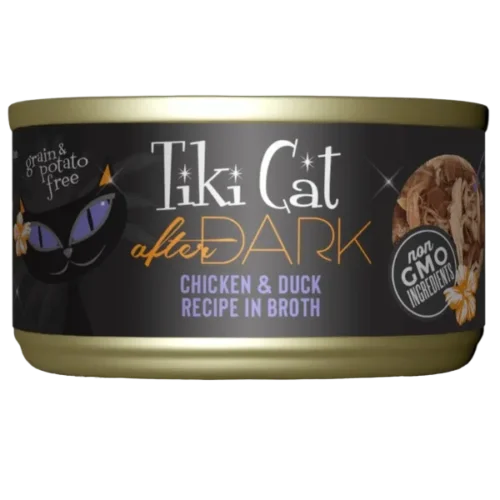 Tiki Cat After Dark Wet Cat Food - Chicken and Duck