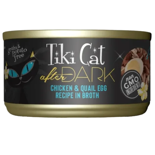 Tiki Cat After Dark Wet Cat Food - Chicken & Quail Egg