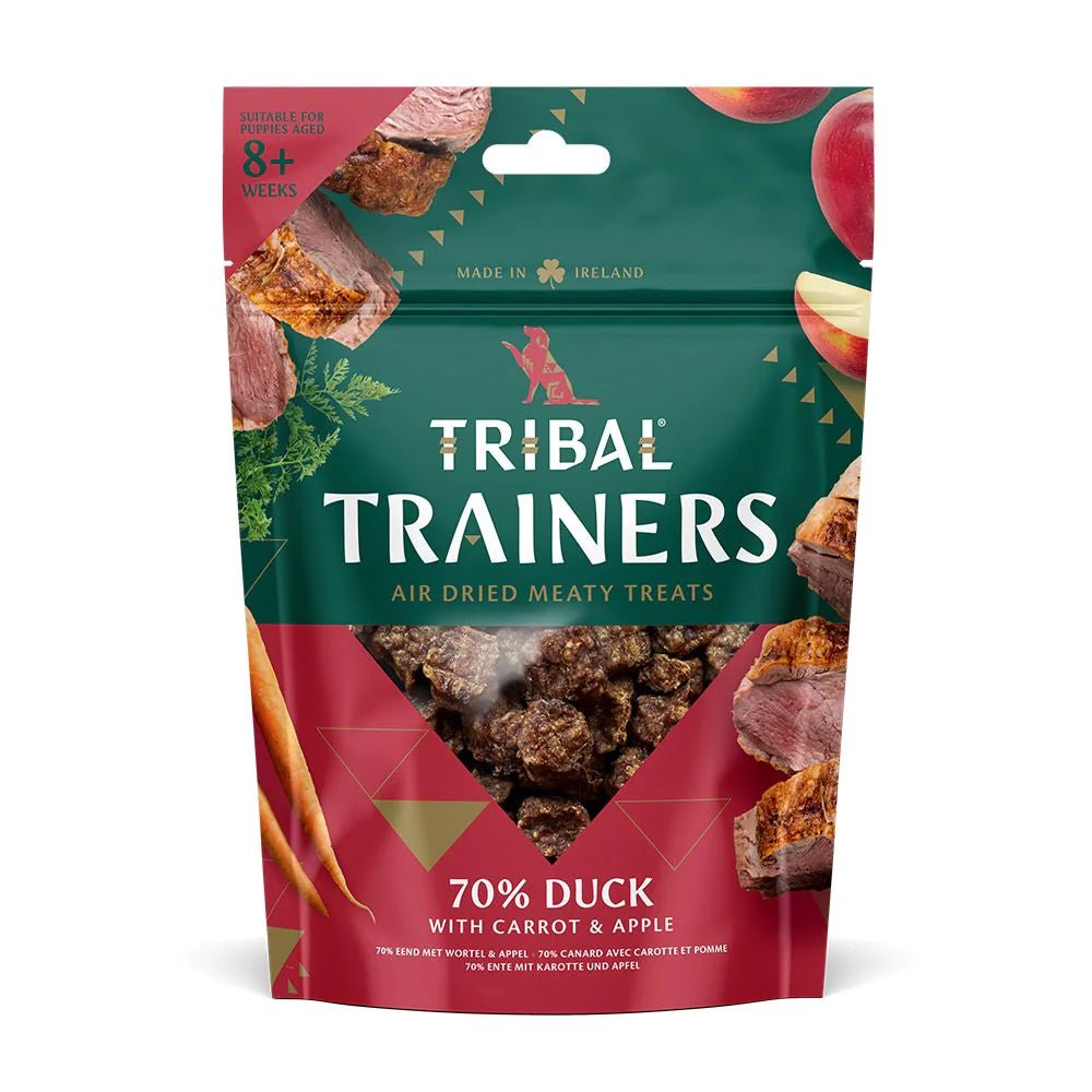 TRIBAL Trainers Duck, Carrot & Apple Dog Treats 80g